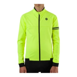 Maglia Ciclismo AGU THERMO ESSENTIAL Invernale Gialla Fluo -Vendite Santini maglia ciclismo agu thermo essential invernale gialla fluo 8