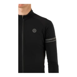 Maglia Ciclismo AGU THERMO ESSENTIAL Invernale Nera -Vendite Santini maglia ciclismo agu thermo essential invernale nera 4