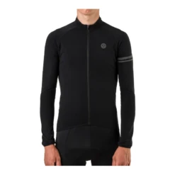 Maglia Ciclismo AGU THERMO ESSENTIAL Invernale Nera -Vendite Santini maglia ciclismo agu thermo essential invernale nera 6