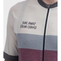 Maglia Ciclismo ALE' OFF ROAD - GRAVEL CHAOS Grigio -Vendite Santini maglia ciclismo ale off road gravel chaos grigio 3