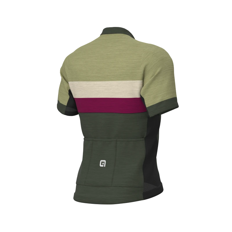 Maglia Ciclismo ALE' OFF ROAD - GRAVEL CHAOS Verde 4 Maglia Ciclismo ALE' OFF ROAD - GRAVEL CHAOS Verde - immagine 2