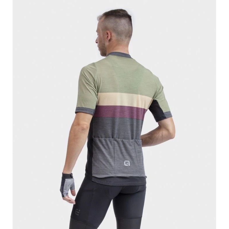 Maglia Ciclismo ALE' OFF ROAD - GRAVEL CHAOS Verde 9 Maglia Ciclismo ALE' OFF ROAD - GRAVEL CHAOS Verde - immagine 7