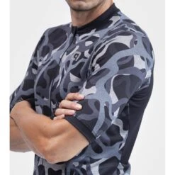 Maglia Ciclismo ALE' OFF ROAD - GRAVEL WOODLAND Grigio -Vendite Santini maglia ciclismo ale off road gravel woodland grigio 2