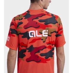 Maglia Ciclismo ALE' OFF ROAD - MTB STAIN Rosso -Vendite Santini maglia ciclismo ale off road mtb stain rosso 3