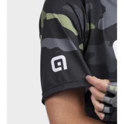 Maglia Ciclismo ALE' OFF ROAD - MTB STAIN Verde -Vendite Santini maglia ciclismo ale off road mtb stain verde 2