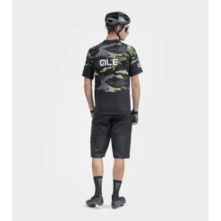 Maglia Ciclismo ALE' OFF ROAD - MTB STAIN Verde -Vendite Santini maglia ciclismo ale off road mtb stain verde 5