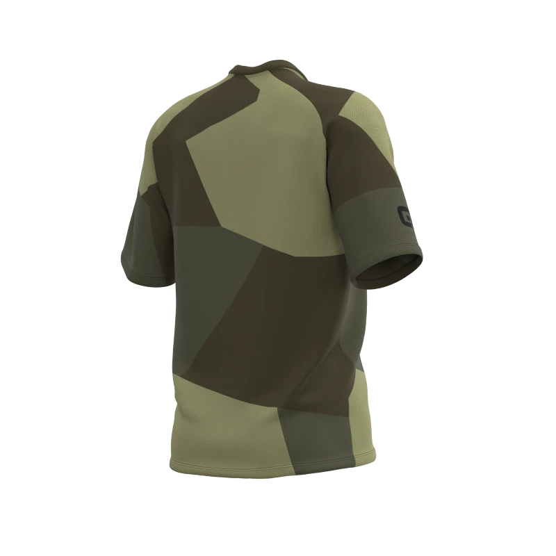 Maglia Ciclismo ALE' OFF ROAD - MTB SWEDISH CAMO Verde 4 Maglia Ciclismo ALE' OFF ROAD - MTB SWEDISH CAMO Verde - immagine 2