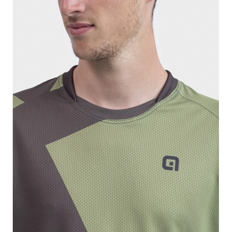 Maglia Ciclismo ALE' OFF ROAD - MTB SWEDISH CAMO Verde 7 Maglia Ciclismo ALE' OFF ROAD - MTB SWEDISH CAMO Verde - immagine 5