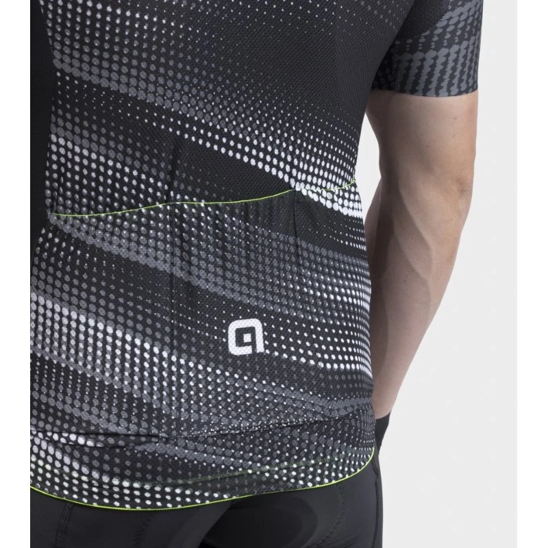 Maglia Ciclismo ALE' PR-R GREEN SPEED Nero 7 Maglia Ciclismo ALE' PR-R GREEN SPEED Nero - immagine 5