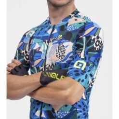 Maglia Ciclismo ALE' PR-R KENYA Azzurro -Vendite Santini maglia ciclismo ale pr r kenya azzurro 2