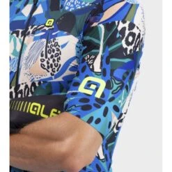 Maglia Ciclismo ALE' PR-R KENYA Azzurro -Vendite Santini maglia ciclismo ale pr r kenya azzurro 3