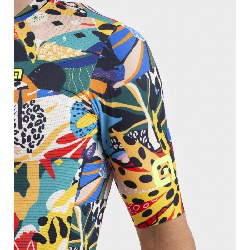 Maglia Ciclismo ALE' PR-R KENYA Giallo 7 Maglia Ciclismo ALE' PR-R KENYA Giallo - immagine 5