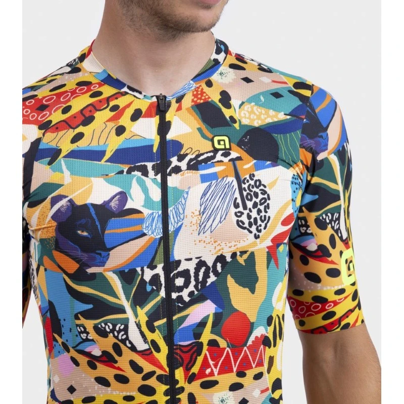 Maglia Ciclismo ALE' PR-R KENYA Giallo 8 Maglia Ciclismo ALE' PR-R KENYA Giallo - immagine 6