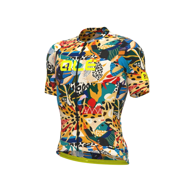 Maglia Ciclismo ALE' PR-R KENYA Giallo 3 Maglia Ciclismo ALE' PR-R KENYA Giallo