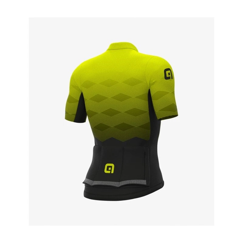 Maglia Ciclismo ALE' PR-R MAGNITUDE Giallo Fluo 4 Maglia Ciclismo ALE' PR-R MAGNITUDE Giallo Fluo - immagine 2