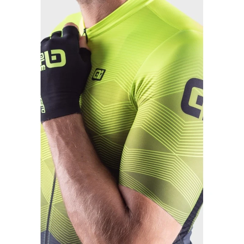 Maglia Ciclismo ALE' PR-R MAGNITUDE Giallo Fluo 9 Maglia Ciclismo ALE' PR-R MAGNITUDE Giallo Fluo - immagine 7