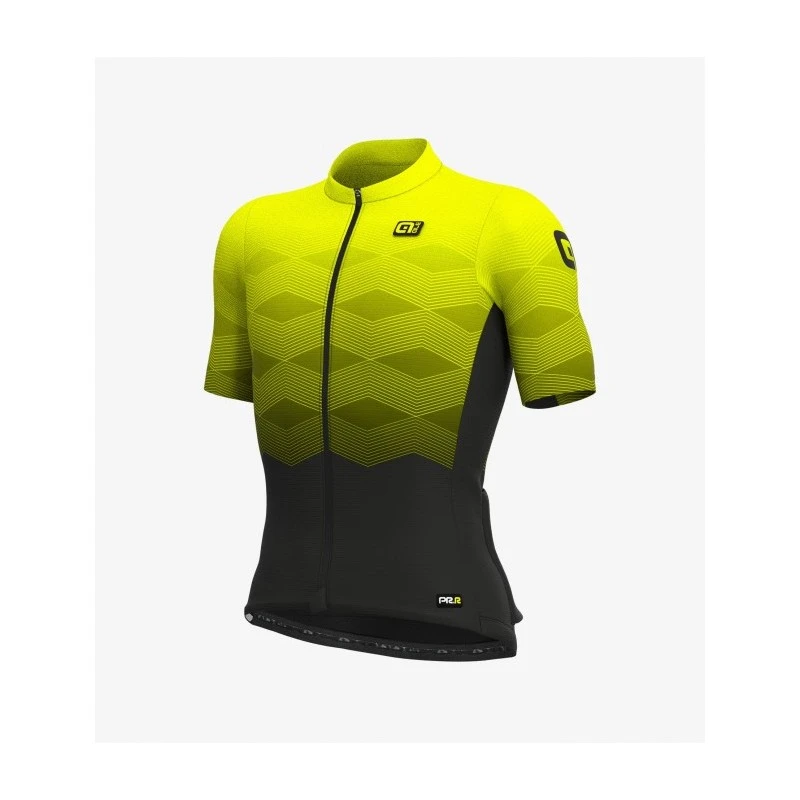 Maglia Ciclismo ALE' PR-R MAGNITUDE Giallo Fluo 3 Maglia Ciclismo ALE' PR-R MAGNITUDE Giallo Fluo
