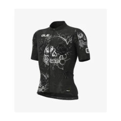 Maglia Ciclismo ALE' PR-R SKULL Nero