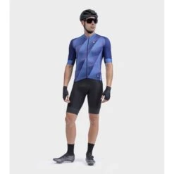 Maglia Ciclismo ALE' PR-R SQUARE Blu -Vendite Santini maglia ciclismo ale pr r square blu 5