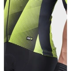 Maglia Ciclismo ALE' PR-R SQUARE Giallo Fluo -Vendite Santini maglia ciclismo ale pr r square giallo fluo 4