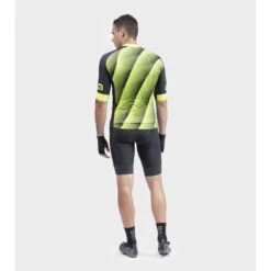 Maglia Ciclismo ALE' PR-R SQUARE Giallo Fluo -Vendite Santini maglia ciclismo ale pr r square giallo fluo 6