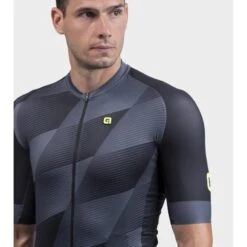 Maglia Ciclismo ALE' PR-R SQUARE Nero -Vendite Santini maglia ciclismo ale pr r square nero 5