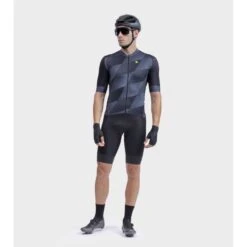 Maglia Ciclismo ALE' PR-R SQUARE Nero -Vendite Santini maglia ciclismo ale pr r square nero 7