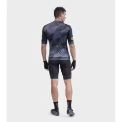Maglia Ciclismo ALE' PR-R SQUARE Nero -Vendite Santini maglia ciclismo ale pr r square nero 8