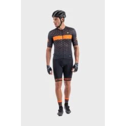 Maglia Ciclismo ALE' PR-R STARS Grigio-arancio -Vendite Santini maglia ciclismo ale pr r stars grigio arancio 6