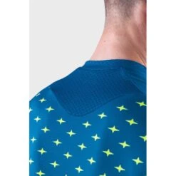 Maglia Ciclismo ALE' PR-R STARS Petrolio-giallo Fluo 14 Maglia Ciclismo ALE' PR-R STARS Petrolio-giallo Fluo -Vendite Santini maglia ciclismo ale pr r stars petrolio giallo fluo 3