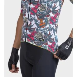 Maglia Ciclismo ALE' PR-R TATTOO Bianco -Vendite Santini maglia ciclismo ale pr r tattoo bianco 2