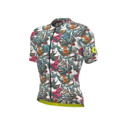 Maglia Ciclismo ALE' PR-R TATTOO Bianco