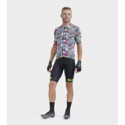 Maglia Ciclismo ALE' PR-R TATTOO Bianco -Vendite Santini maglia ciclismo ale pr r tattoo bianco 8