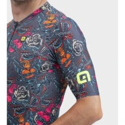 Maglia Ciclismo ALE' PR-R TATTOO Grigio -Vendite Santini maglia ciclismo ale pr r tattoo grigio 2