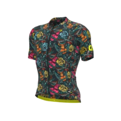Maglia Ciclismo ALE' PR-R TATTOO Grigio