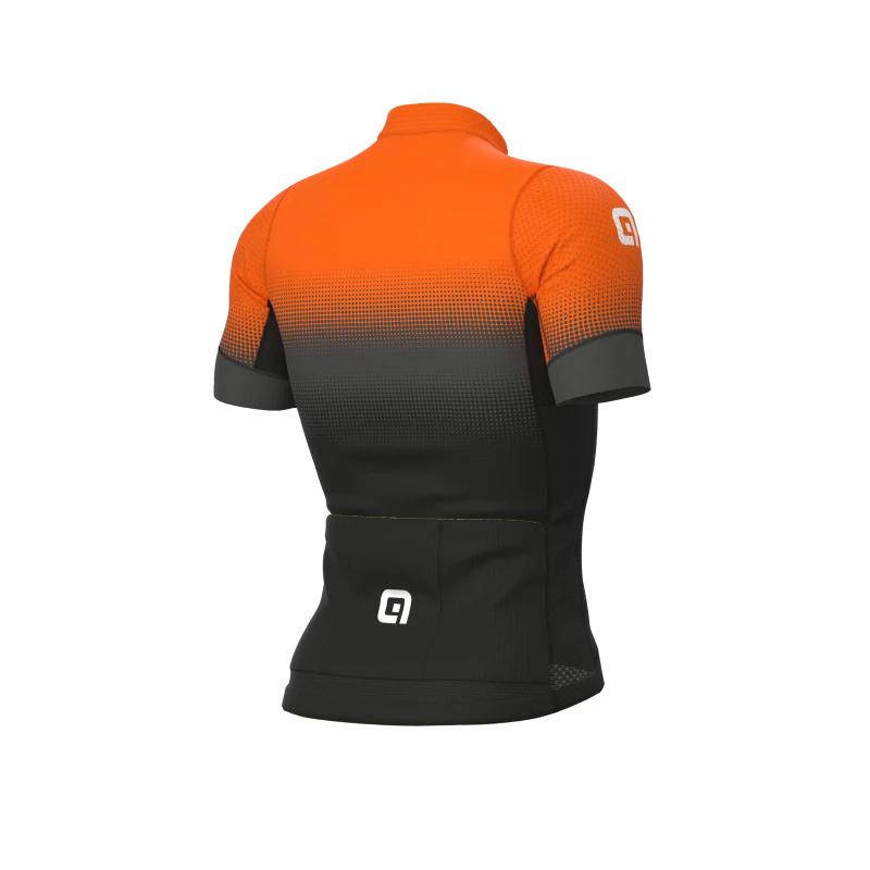 Maglia Ciclismo ALE' PR-S GRADIENT Arancio Fluo 4 Maglia Ciclismo ALE' PR-S GRADIENT Arancio Fluo - immagine 2