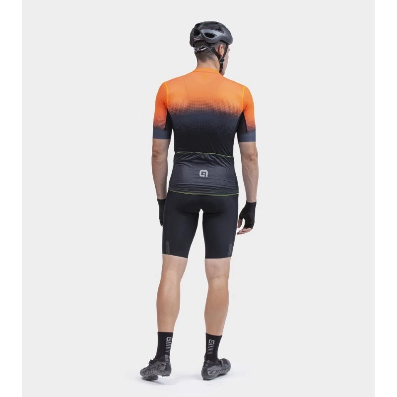 Maglia Ciclismo ALE' PR-S GRADIENT Arancio Fluo 10 Maglia Ciclismo ALE' PR-S GRADIENT Arancio Fluo - immagine 8