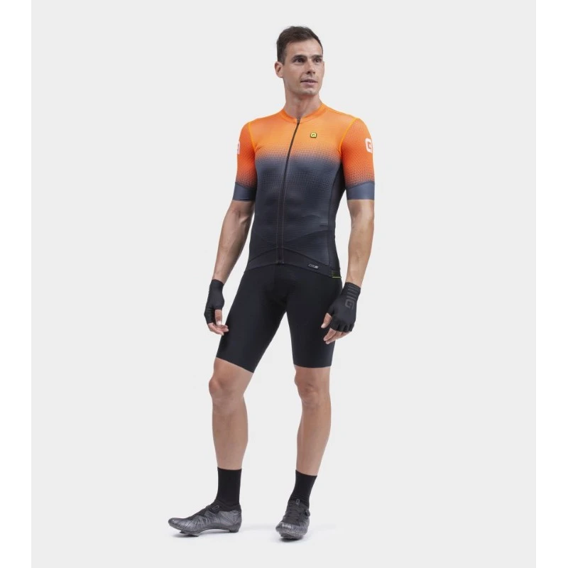 Maglia Ciclismo ALE' PR-S GRADIENT Arancio Fluo 13 Maglia Ciclismo ALE' PR-S GRADIENT Arancio Fluo - immagine 11