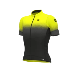 Maglia Ciclismo ALE' PR-S GRADIENT Giallo Fluo