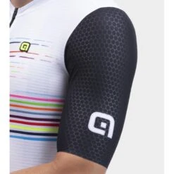 Maglia Ciclismo ALE' PR-S LOGO Bianco 19 Maglia Ciclismo ALE' PR-S LOGO Bianco -Vendite Santini maglia ciclismo ale pr s logo bianco 5