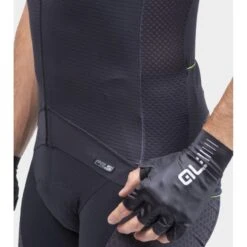 Maglia Ciclismo ALE' PR-S LOGO Nero -Vendite Santini maglia ciclismo ale pr s logo nero 3