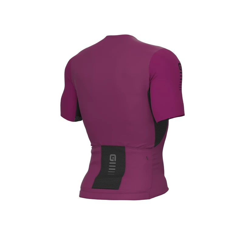 Maglia Ciclismo ALE' R-EV1 RACE SPECIAL Amaranto 4 Maglia Ciclismo ALE' R-EV1 RACE SPECIAL Amaranto - immagine 2