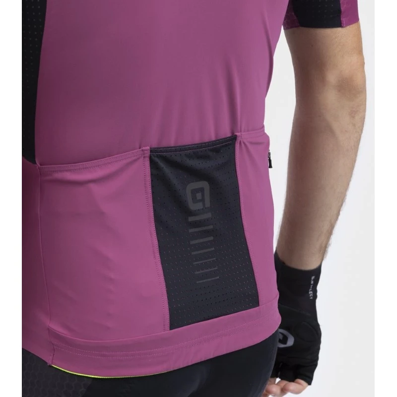 Maglia Ciclismo ALE' R-EV1 RACE SPECIAL Amaranto 9 Maglia Ciclismo ALE' R-EV1 RACE SPECIAL Amaranto - immagine 7