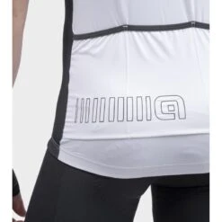 Maglia Ciclismo ALE' SOLID COLOR BLOCK Bianco -Vendite Santini maglia ciclismo ale solid color block bianco 4