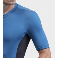 Maglia Ciclismo ALE' SOLID COLOR BLOCK Blu Italia -Vendite Santini maglia ciclismo ale solid color block blu italia 1
