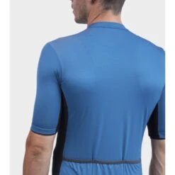 Maglia Ciclismo ALE' SOLID COLOR BLOCK Blu Italia -Vendite Santini maglia ciclismo ale solid color block blu italia 3
