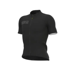 Maglia Ciclismo ALE' SOLID COLOR BLOCK Nero