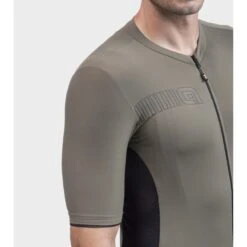 Maglia Ciclismo ALE' SOLID COLOR BLOCK Oliva -Vendite Santini maglia ciclismo ale solid color block oliva 3