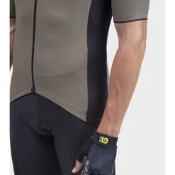 Maglia Ciclismo ALE' SOLID COLOR BLOCK Oliva -Vendite Santini maglia ciclismo ale solid color block oliva 4