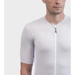 Maglia Ciclismo ALE' SOLID COLOR BLOCK Stone -Vendite Santini maglia ciclismo ale solid color block stone 5